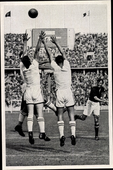Collection picture Olympia 1936, handball game Austria versus Hungary