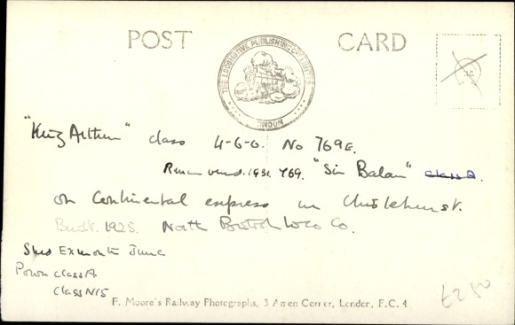 Foto Ak British Railways Bournemouth, Zuid 769