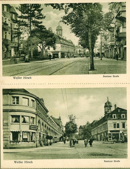 10 Ak im Umschlag, Dresden Weißer Hirsch, 10 der schönsten Ansichten