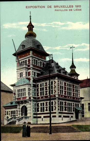 KP Bruxelles Bruksela, Wystawa 1910, Pavillon de Liége