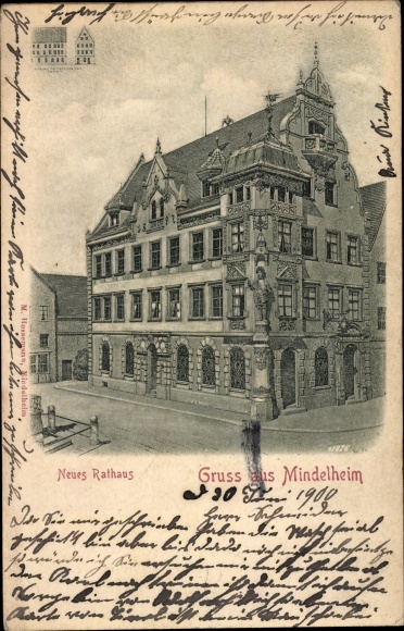 PC Mindelheim im Unterallgäu, new town hall