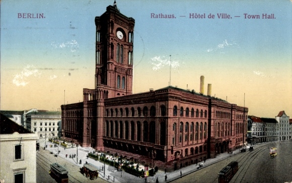 Ak Berlin Mitte, Rathaus
