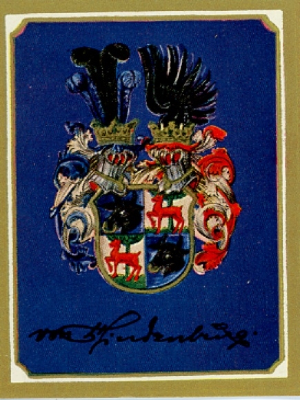 Collection picture Glorious German Coats of Arms No. 121, Paul von Beneckendorff and von Hindenburg