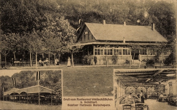 Ak Schüttorf in de provincie Bentheim, Restaurant Waldschlößchen