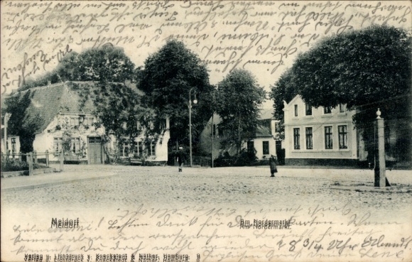 Ak Meldorf in Holstein, Nordermarkt