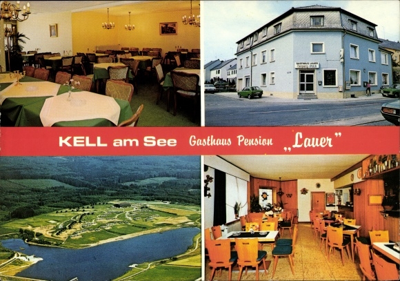 PC Kell am See Rhineland Palatinate, Gasthof Lauer, Trierer Straße 18, aerial photograph