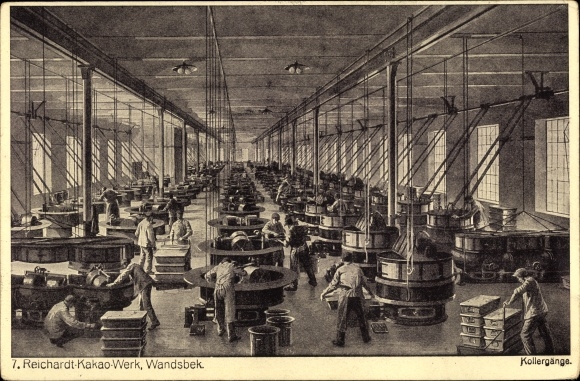 PC Hamburg Wandsbek, Reichard cocoa factory, pan runners