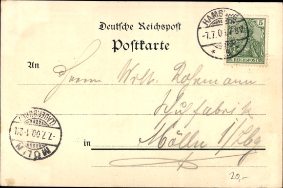 Chromo-Litho Hamburg Mitte St. Georg, Cafe Felber, Steindamm, interior view, billiard table, carriage