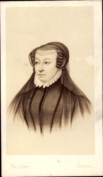 Carte de Visite Caterina de&#39; Medici, Queen of France
