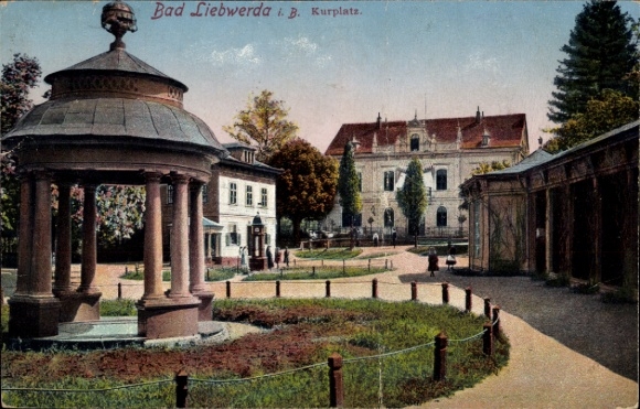 KP Bad Liebwerda Czech Republic, spa square