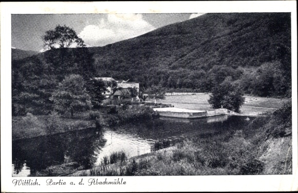 Postcard Wittlich in der Eifel, Abachmühle
