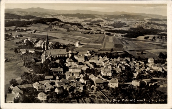 Postcard Tittling in Dreiburgenland Lower Bavaria, general view