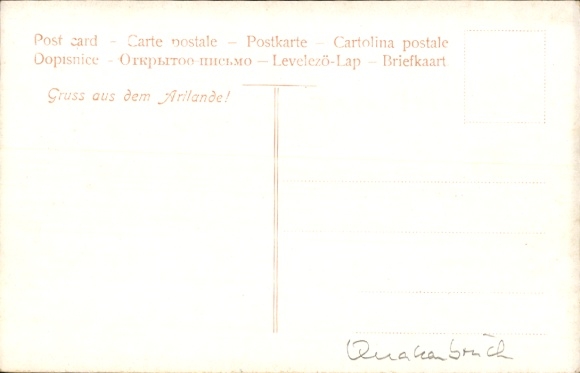 Postcard Gehrde in the district of Osnabrück, Alter Artländer Kirchgang