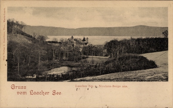 KP Kruft am Laacher See, widok z Nicolaus-Berg
