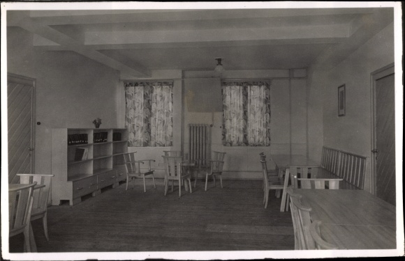 Foto Ak Schniegling Nürnberg in Mittelfranken Bayern, Jungvolkführerschule, HJ, Leseraum