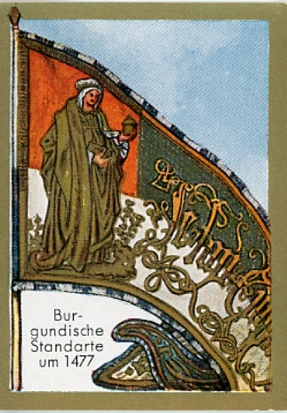 Collection picture historical flags picture 63, Burgundian standard around 1477