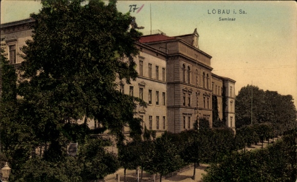 Ak Löbau in Sachsen, Seminar