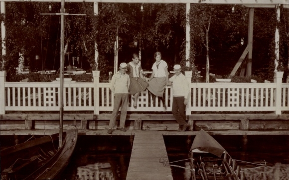 Photo Postcard Miersdorf Zeuthen in der Mark, Miersdorfer Werder