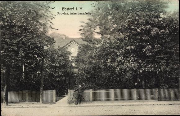 Ak Ebstorf in der Lüneburger Heide, Provinz. Ackerbauschule