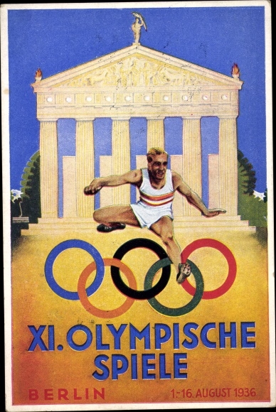 Artysta KP XI. Igrzyska Olimpijskie Berlin 1936, płotkarz, Austriacki Fundusz Olimpijski