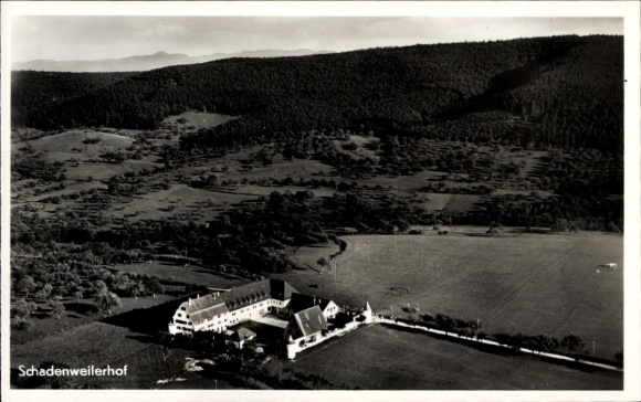 KP Rottenburg am Neckar, Schadenweilerhof, Schadenweiler Hof, zdjęcie lotnicze
