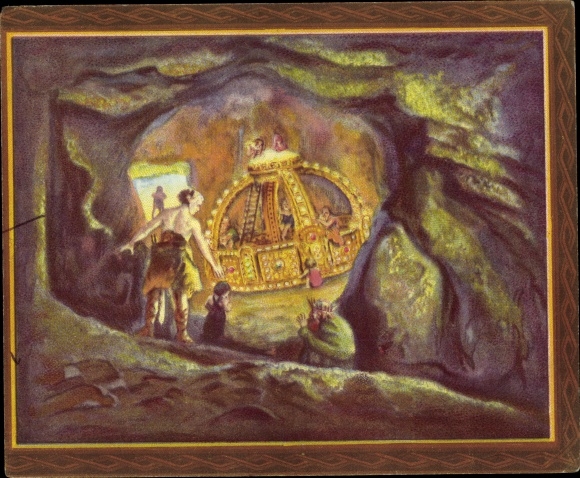 Collection picture The Nibelungen song, I. Frieze, Siegfried, How Siegfried won the Nibelungen hoard