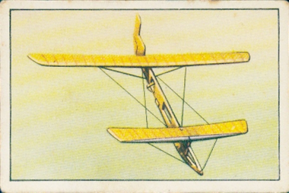 Sammelbild Die Eroberung der Luft Abt. IV Serie D Nr. 4, Segelflugzeug, Ente