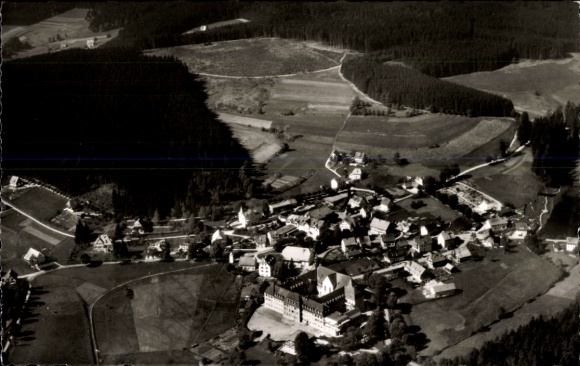 Ak Friedenweiler in het Zwarte Woud, luchtfoto
