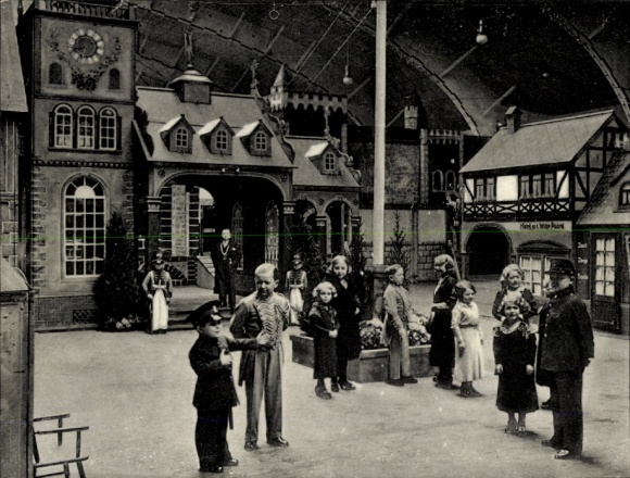 Postcard Schaeffer's Fairytale Town of Lilliput