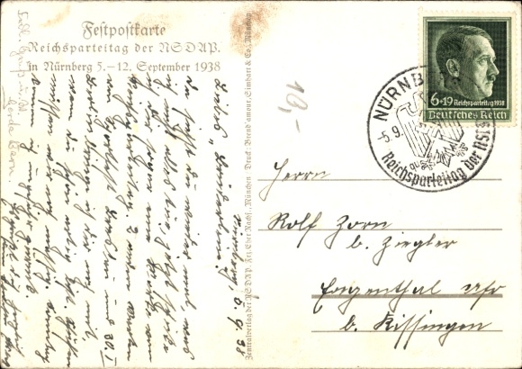 PC Reich Party Rally of the NSDAP Nuremberg 1938, Eagle