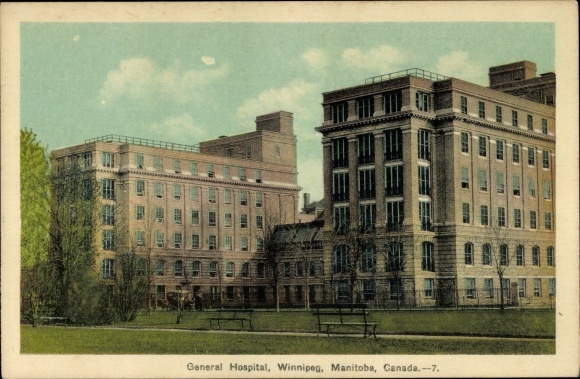 KP Winnipeg Manitoba Kanada, Szpital Ogólny