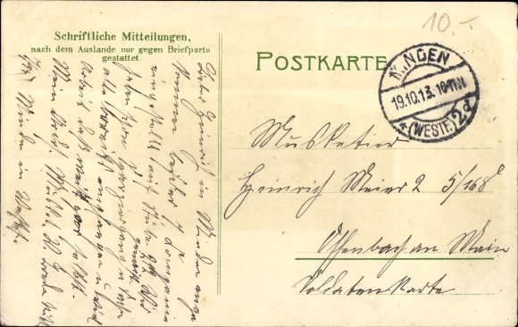 Chromo-Litho Minden in Westphalia, Marienwall Barracks, New Artillery Barracks, Hauptwache, Simeon's Barracks