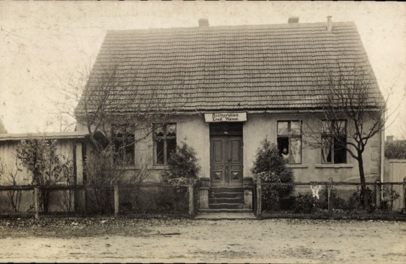 foto Ak Gaußig in Oberlausitz, restauratie
