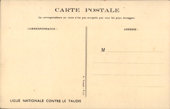 Artist Postcard Poulbot, Francisque, Boys with toy train, Ligue Nationale contre le Taudis