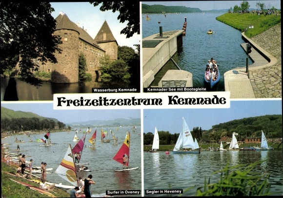 PC Blankenstein on the Ruhr Hattingen, Wasserburg Kemnade, Kemnader See, Heveney, Oveney