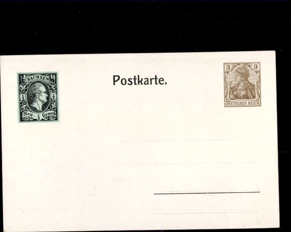 Postwaardestuk Ak PP 23 C9 07, 20e Duitse Filatelistendag 1908