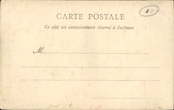 Ak Paris IV Ile de la Cité, Caserne des Célestins, gebouw, straatzicht, bomen