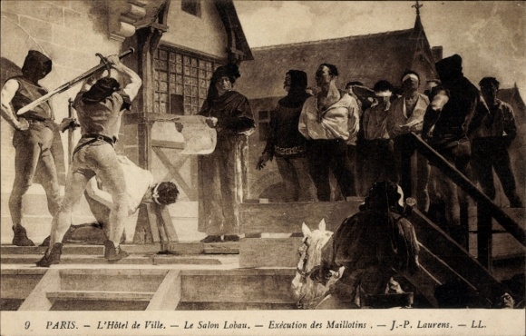 Artist CPA Laurens, JP, Execution des Maillotins