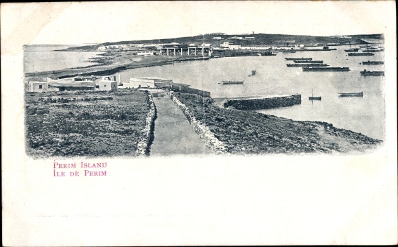 KP Jemen, Ile de Perim, widok ogólny
