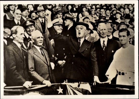 Photo H. Hoffmann, US President Franklin D. Roosevelt, January 1939