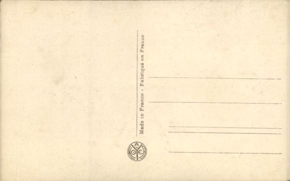 Postcard Honoré Daumier, French painter and sculptor