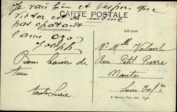 Postcard Vanves Hauts de Seine, Place de la Republique