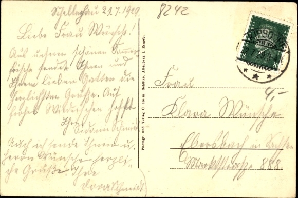 PC Schellerhau Altenberg in the Ore Mountains, partial view