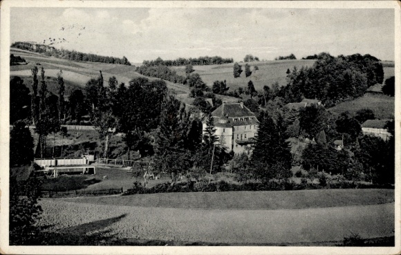 Postcard Giechkröttendorf Weismain in Upper Franconia, Castle