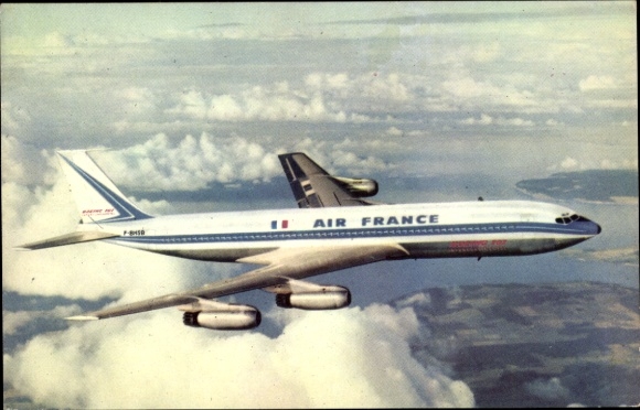 Samolot pasażerski KP French Air France, Boeing 707 Intercontinental