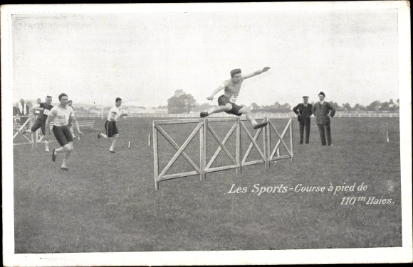 Ak Les Sports, Course à pied de 110m Haies, Hürdenläufer