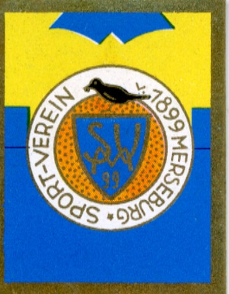 Collector's picture sports crest, football, Central Germany, SV Merseburg, picture no. 4