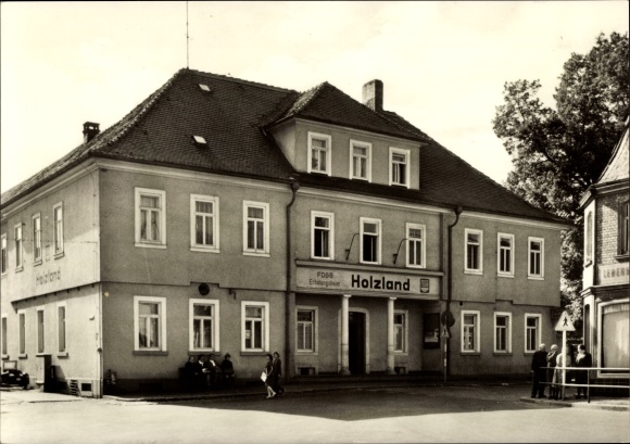 Postcard Bad Klosterlausnitz in Thuringia, FDGB convalescent home Holzland