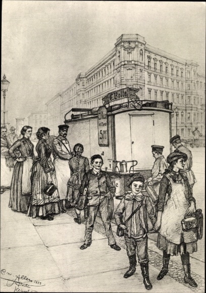 Künstler Ak Allers, Berlin 1889, Bimmel-Bolle