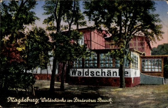 KP Biederitz w Saksonii-Anhalt, Waldschänke w Biederitzer Busch koło Magdeburga